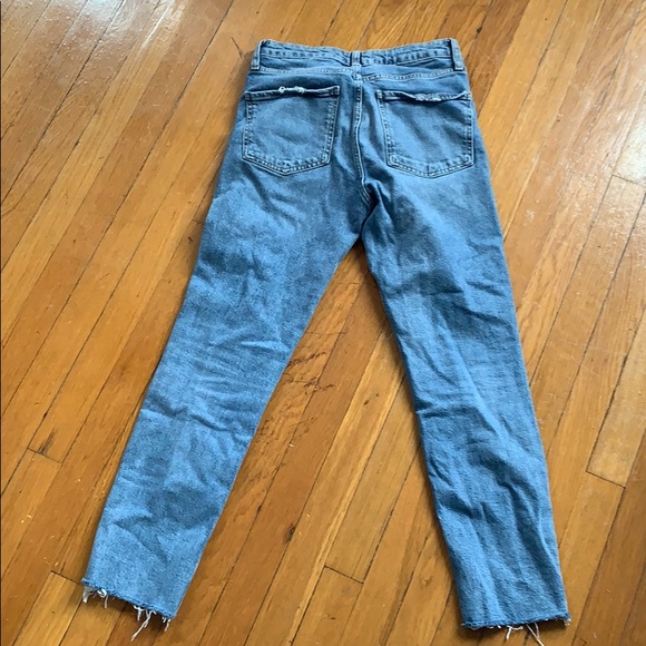 Zara Jeans Raw Hem size 4 - Picture 3 of 3